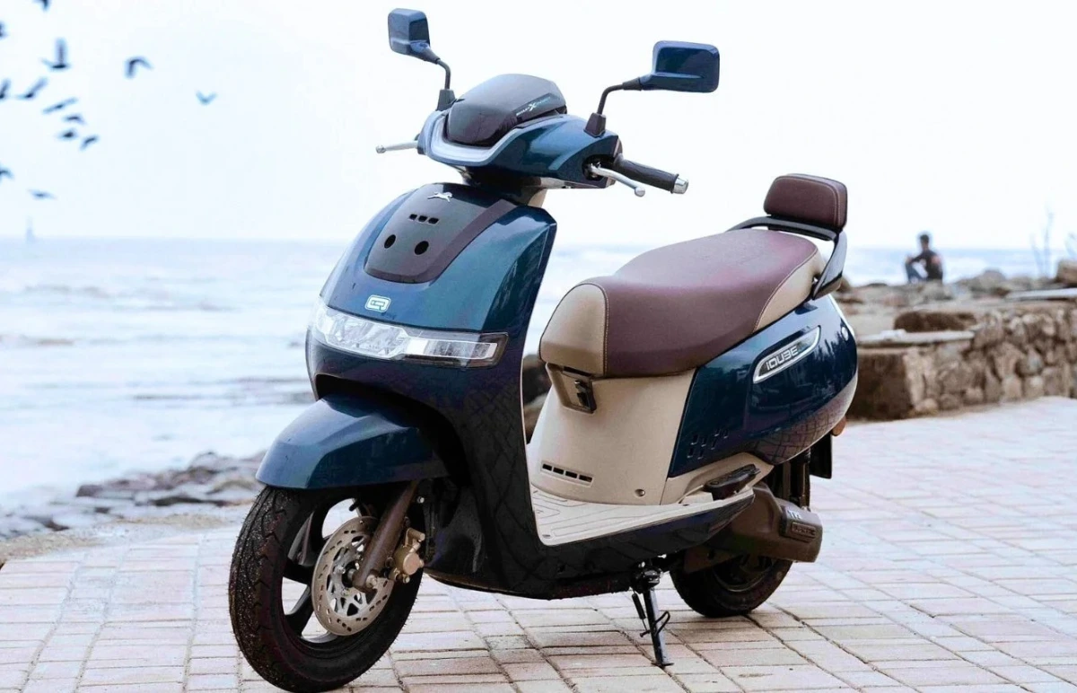 TVS iQube Crossed 1 million production unit